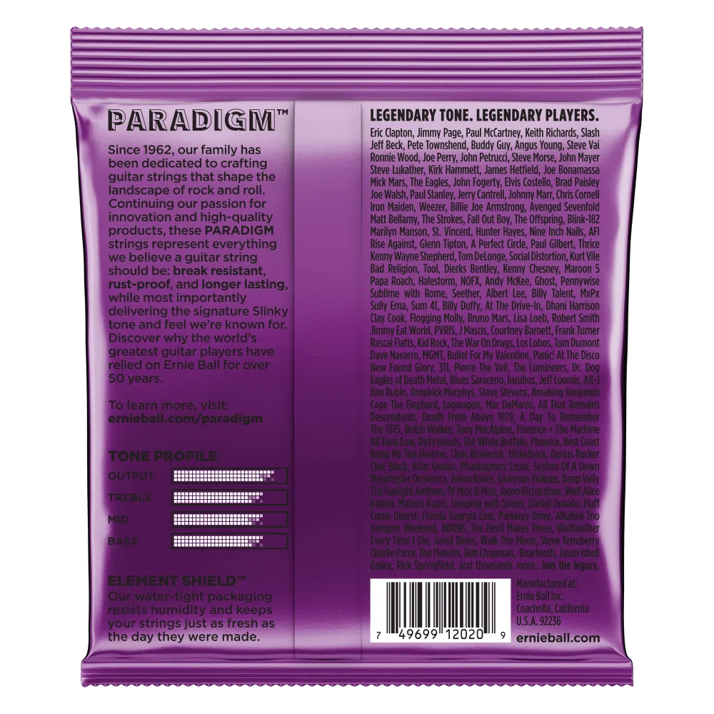 Ernie Ball P02020 - Paradigm Power 11-48 Guitar Strings | Guitar Strings | P02020