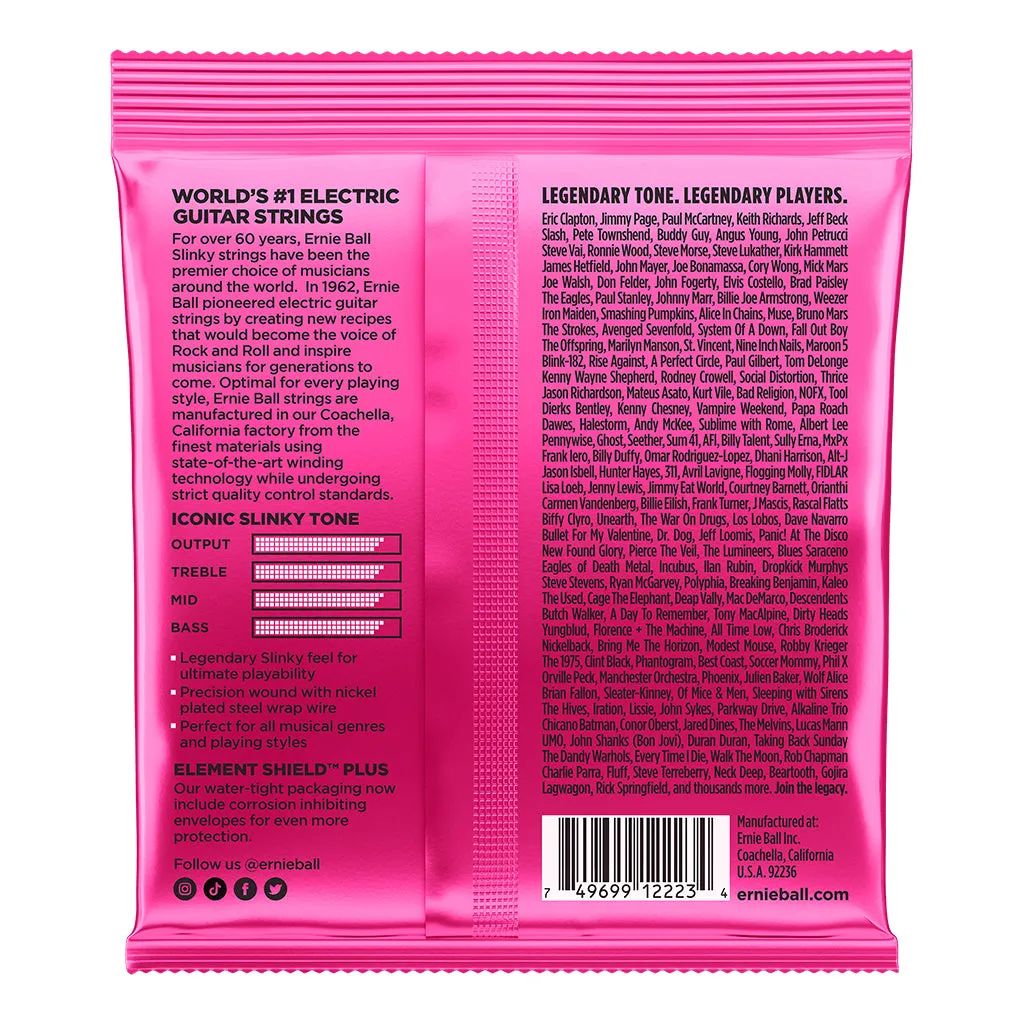 Ernie Ball Super Slinky Nickel Wound Electric Guitar Strings - 9-42 Gauge