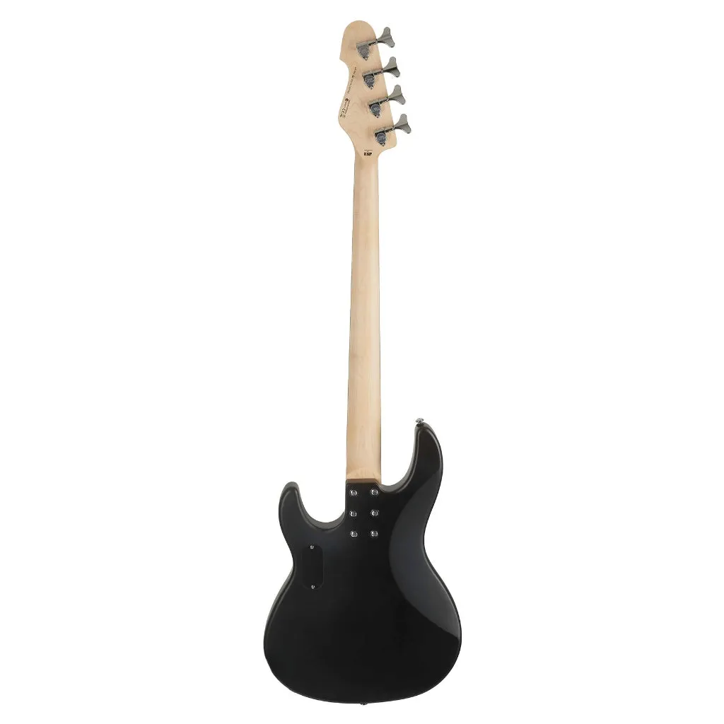 ESP LTD AP-204 Bass Guitar - Black Satin