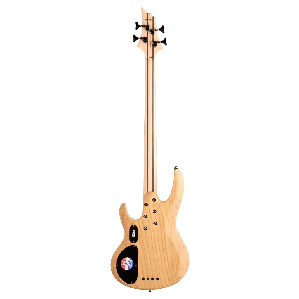 ESP LTD B-204SM Fretless Bass Guitar - Natural Satin
