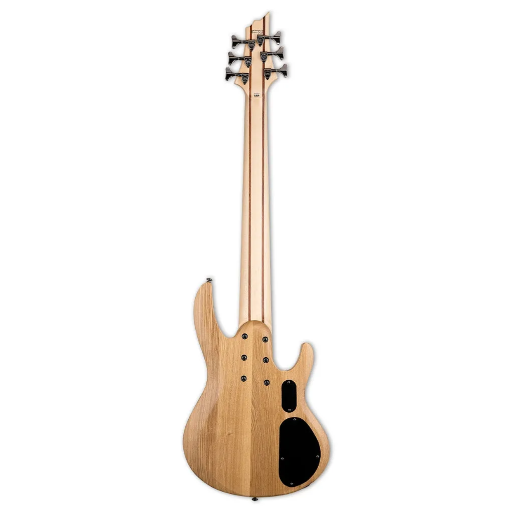 ESP LTD B-206SM 6-String Left-Handed Bass Guitar - Natural Satin