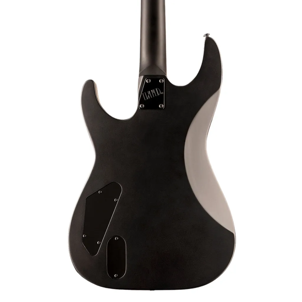 ESP LTD M-4 Black Metal Bass Guitar - Black Satin
