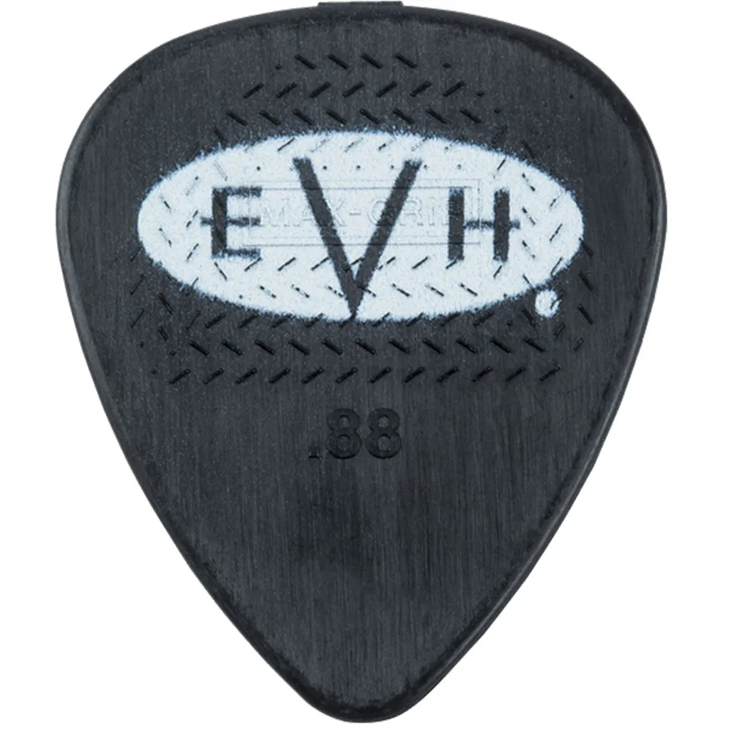 EVH Signature Picks, Black/White, .88 mm, 6 Count