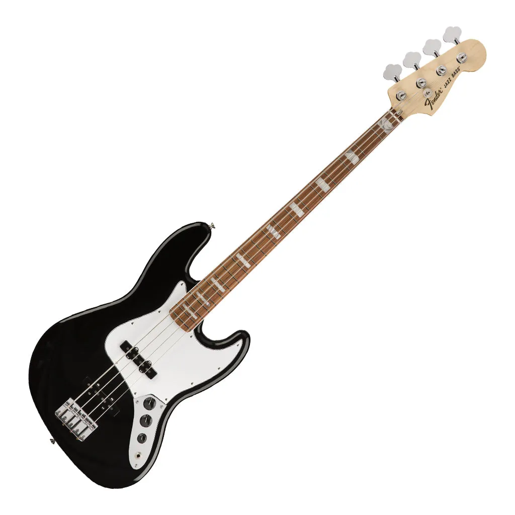 Fender 70s Jazz Bass - Black - Pau Ferro