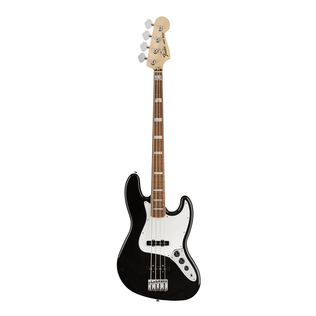 Fender 70s Jazz Bass - Black - Pau Ferro