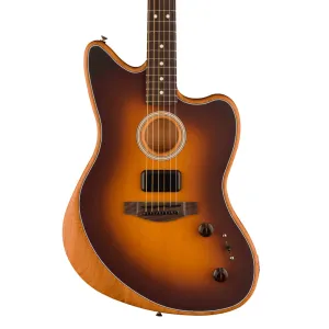 Fender Acoustasonic Player Jazzmaster, Rosewood Fingerboard, 2-Color Sunburst
