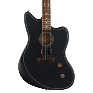 Fender  Acoustasonic Standard Jazzmaster Guitar - Black