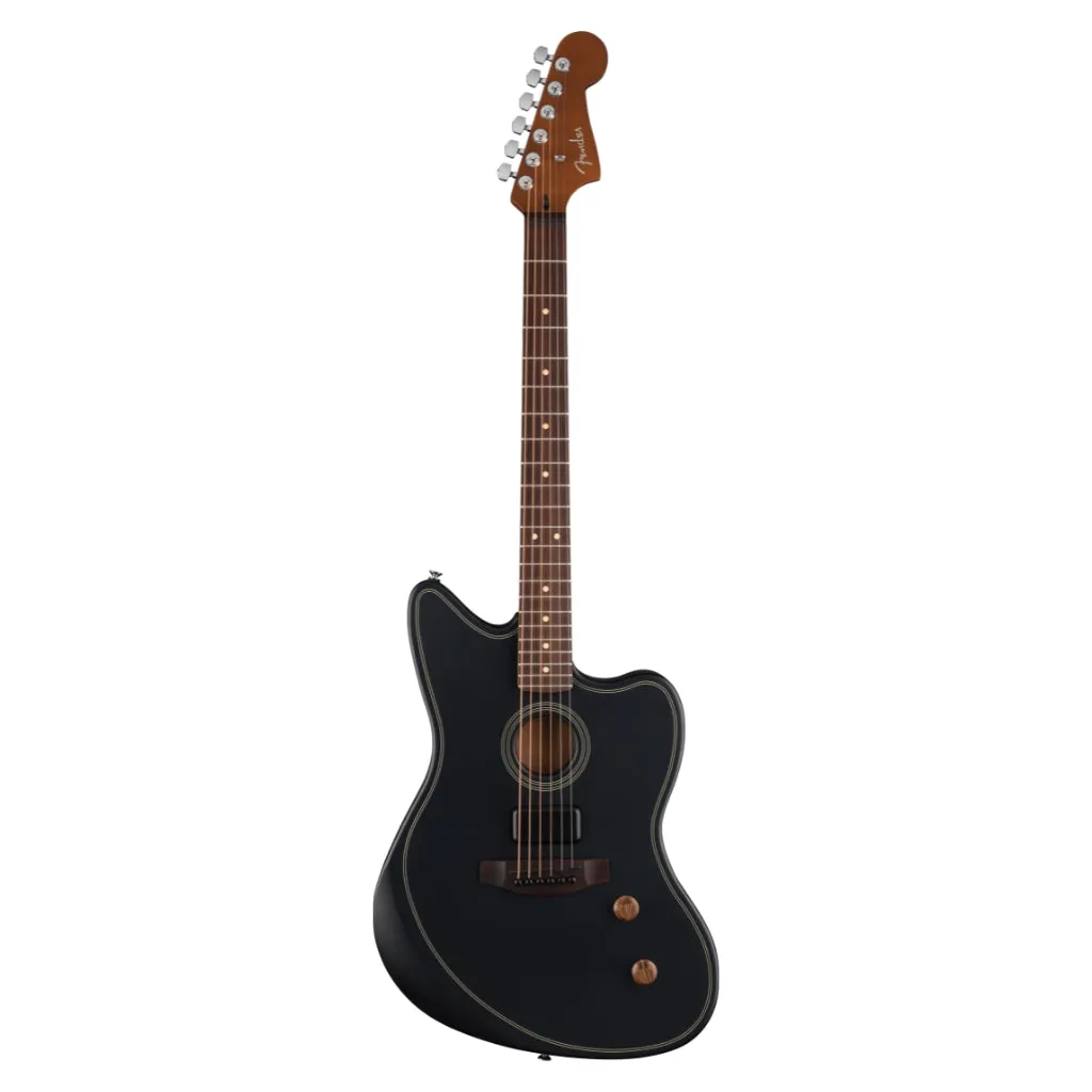 Fender  Acoustasonic Standard Jazzmaster Guitar - Black