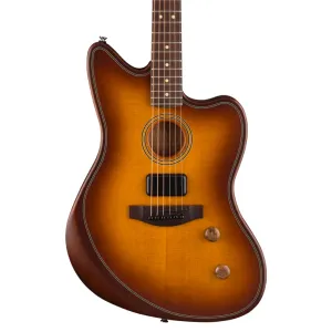 Fender Acoustasonic Standard Jazzmaster Guitar - Honey Burst