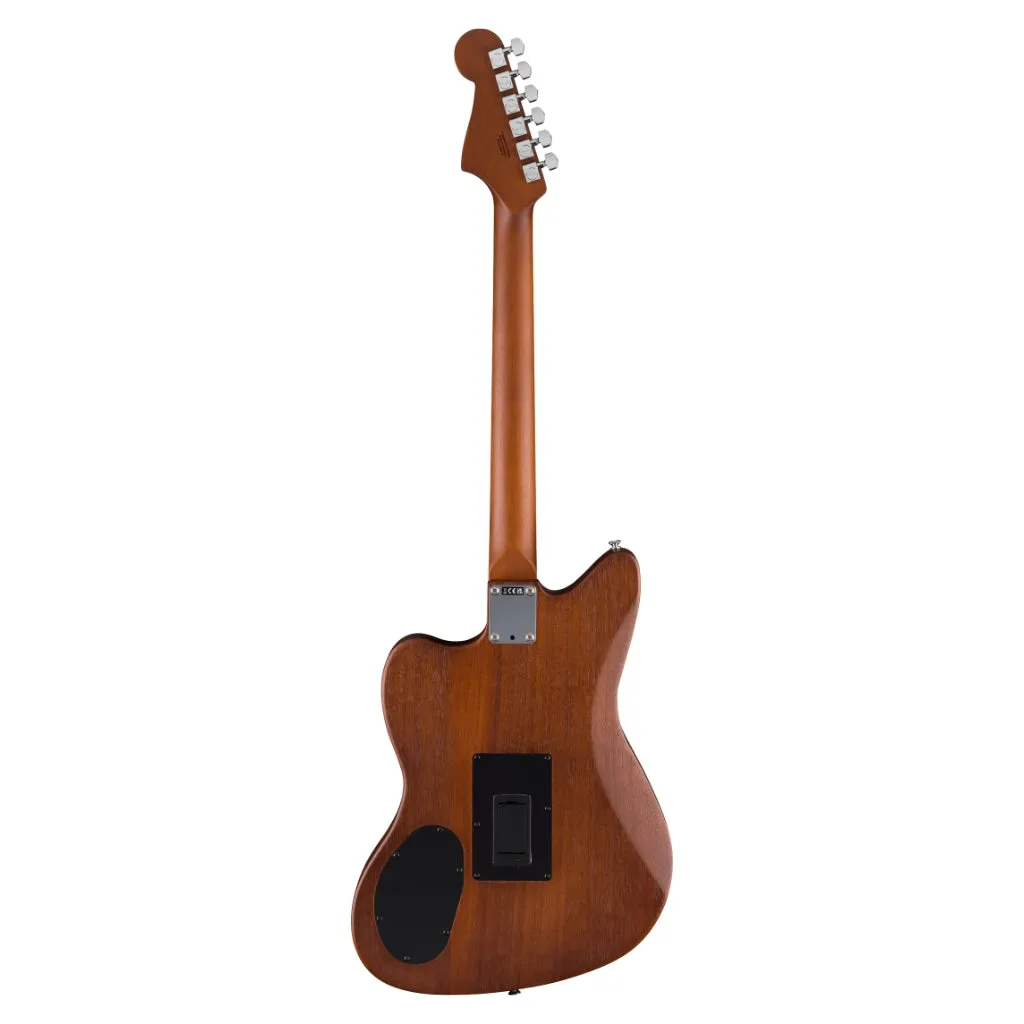 Fender Acoustasonic Standard Jazzmaster Guitar - Honey Burst