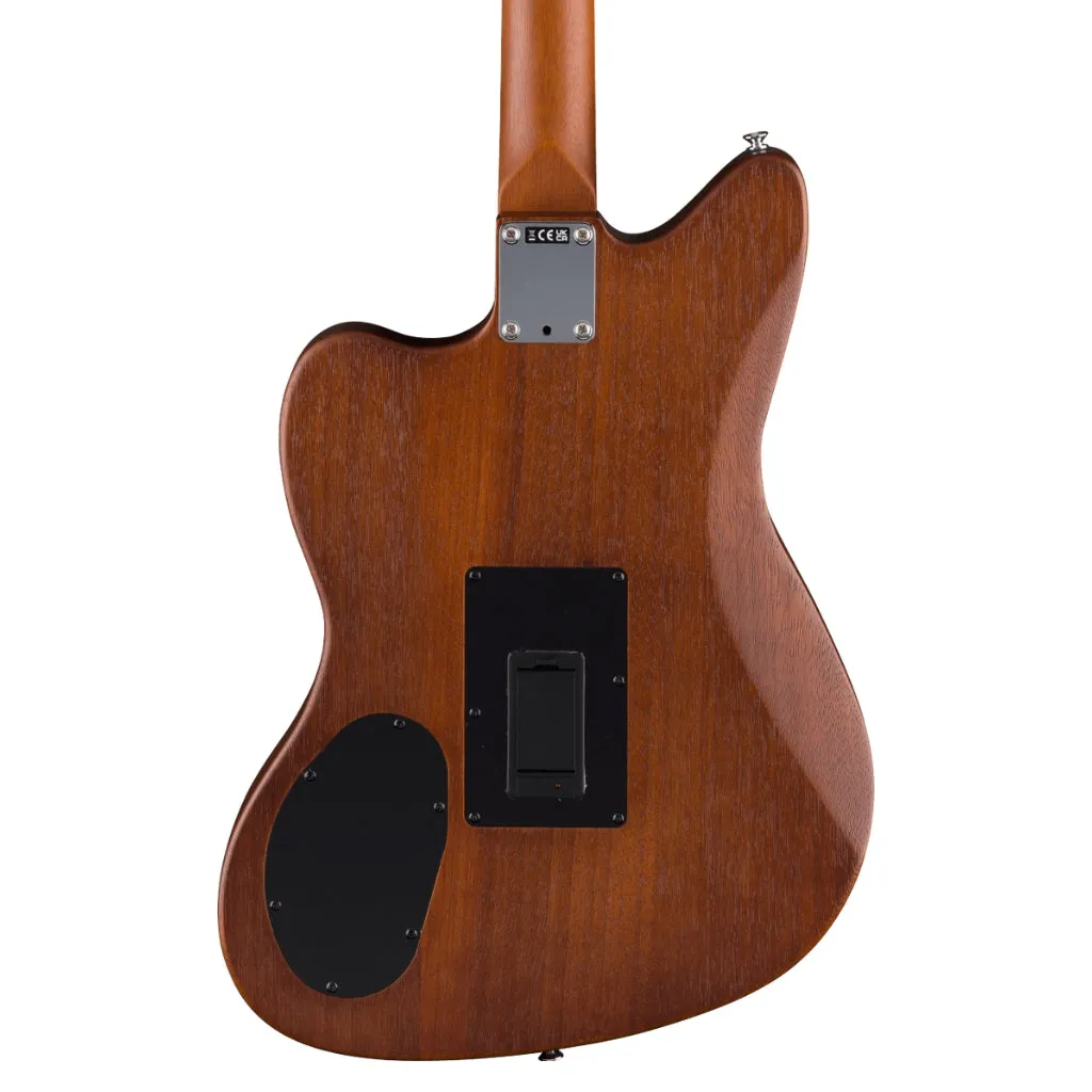 Fender Acoustasonic Standard Jazzmaster Guitar - Honey Burst