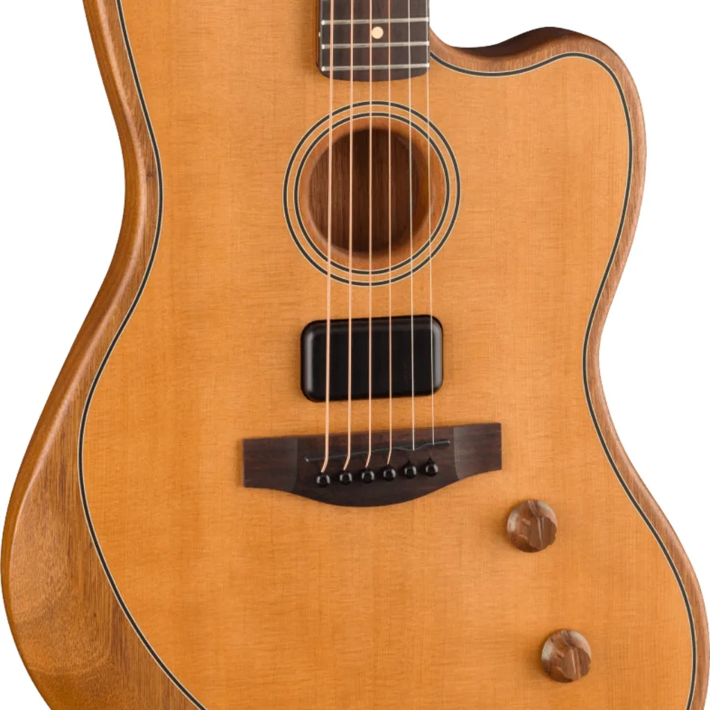 Fender Acoustasonic Standard Jazzmaster Guitar - Natural