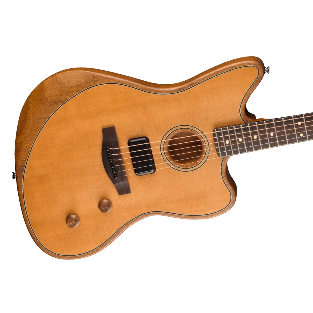 Fender Acoustasonic Standard Jazzmaster Guitar - Natural