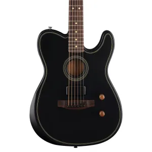 Fender Acoustasonic Standard Telecaster Guitar - Black