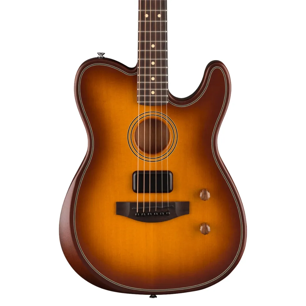 Fender Acoustasonic Standard Telecaster Guitar - Honey Burst