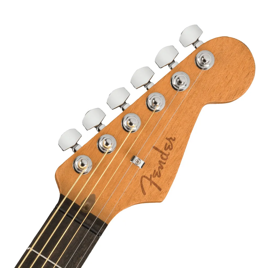 Fender American Acoustasonic Jazzmaster, Natural, Ebony Fingerboard