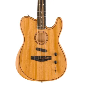 Fender American Acoustasonic Telecaster All Mahogany in Natural
