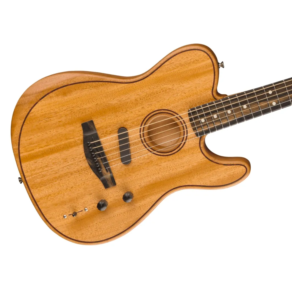 Fender American Acoustasonic Telecaster All Mahogany in Natural