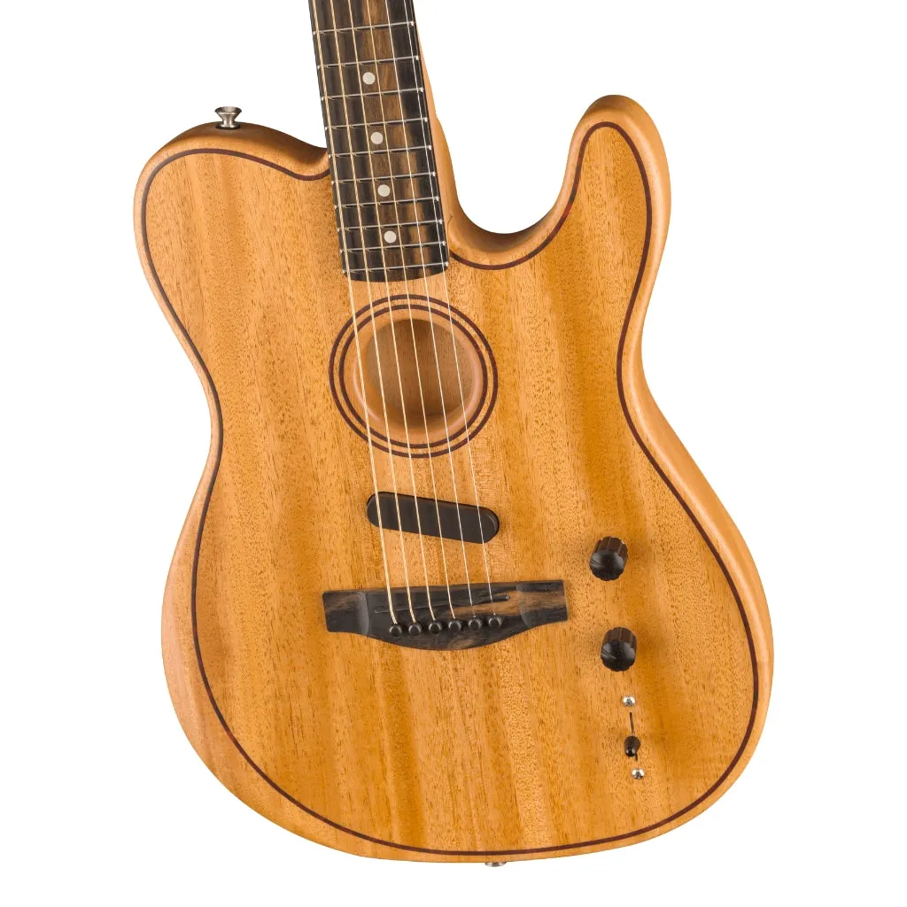 Fender American Acoustasonic Telecaster All Mahogany in Natural