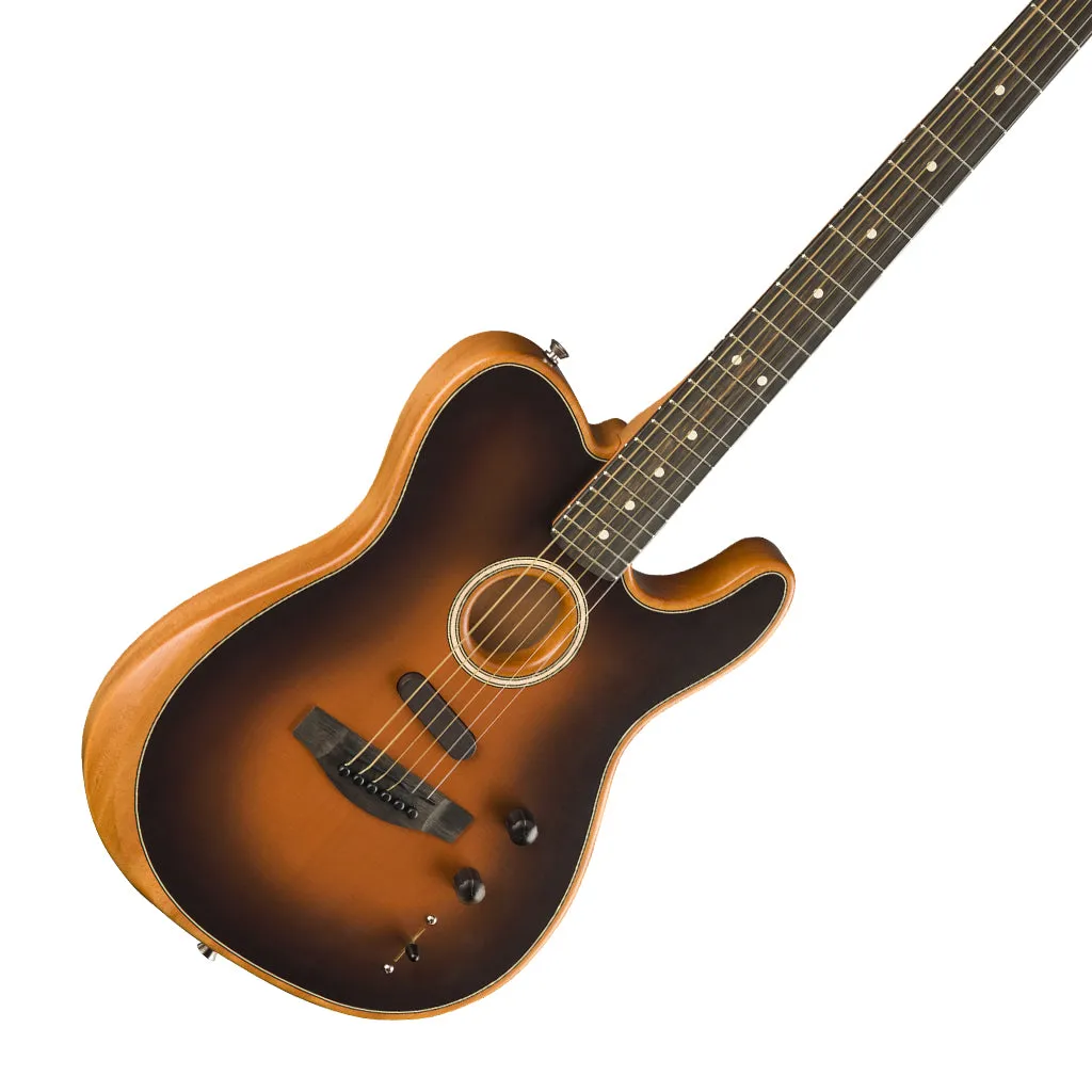 Fender American Acoustasonic Telecaster, Ebony Fingerboard, Sunburst