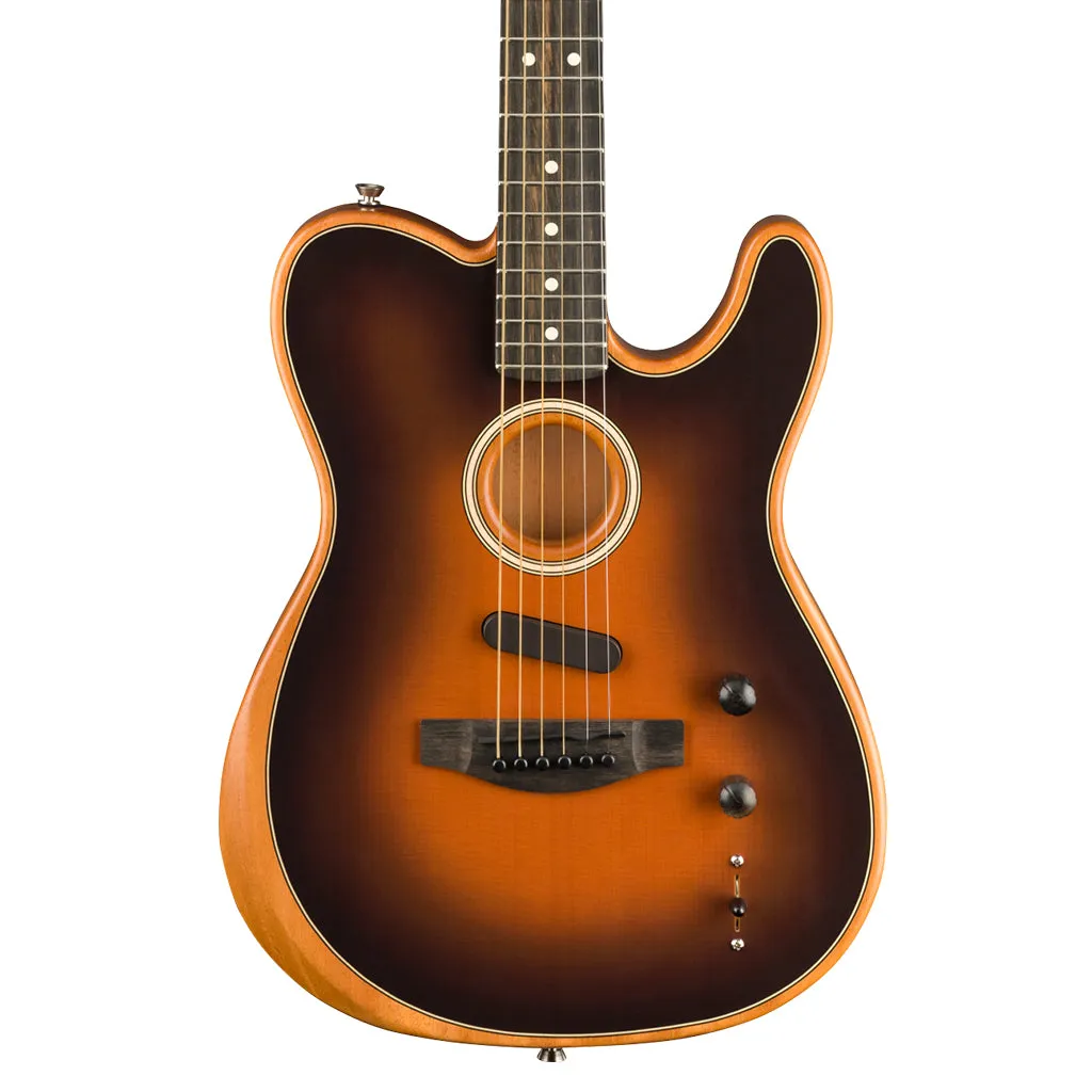 Fender American Acoustasonic Telecaster, Ebony Fingerboard, Sunburst