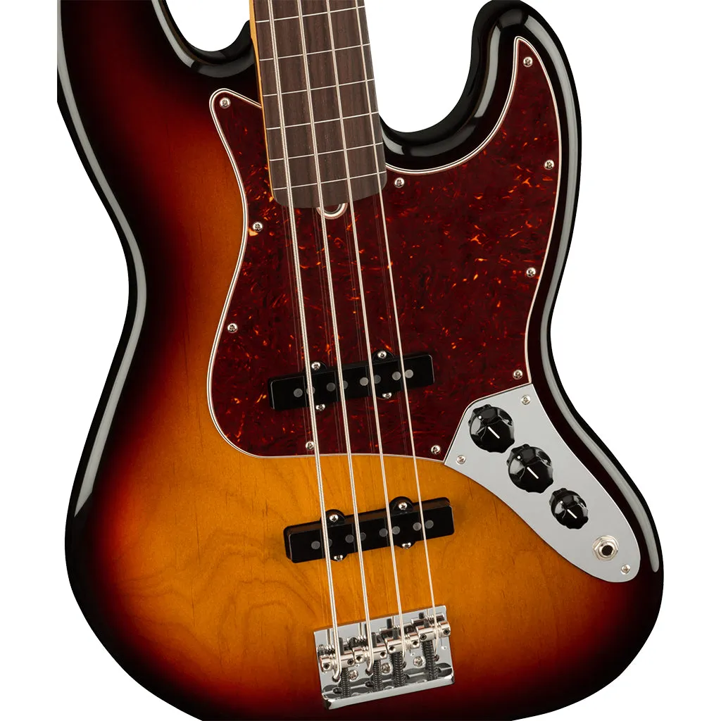 Fender - American Professional II Jazz Bass Fretless - Rosewood Fingerboard - 3-Color Sunburst