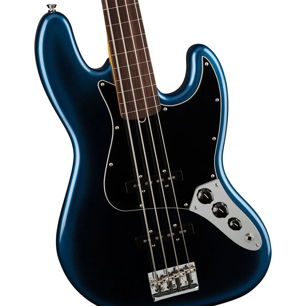 Fender - American Professional II Jazz Bass Fretless - Rosewood Fingerboard - Dark Night