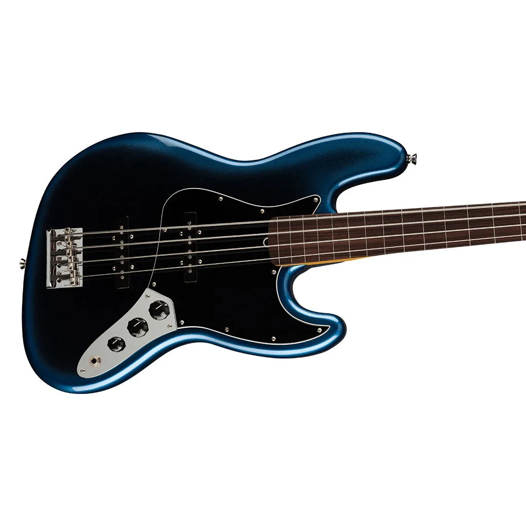 Fender - American Professional II Jazz Bass Fretless - Rosewood Fingerboard - Dark Night