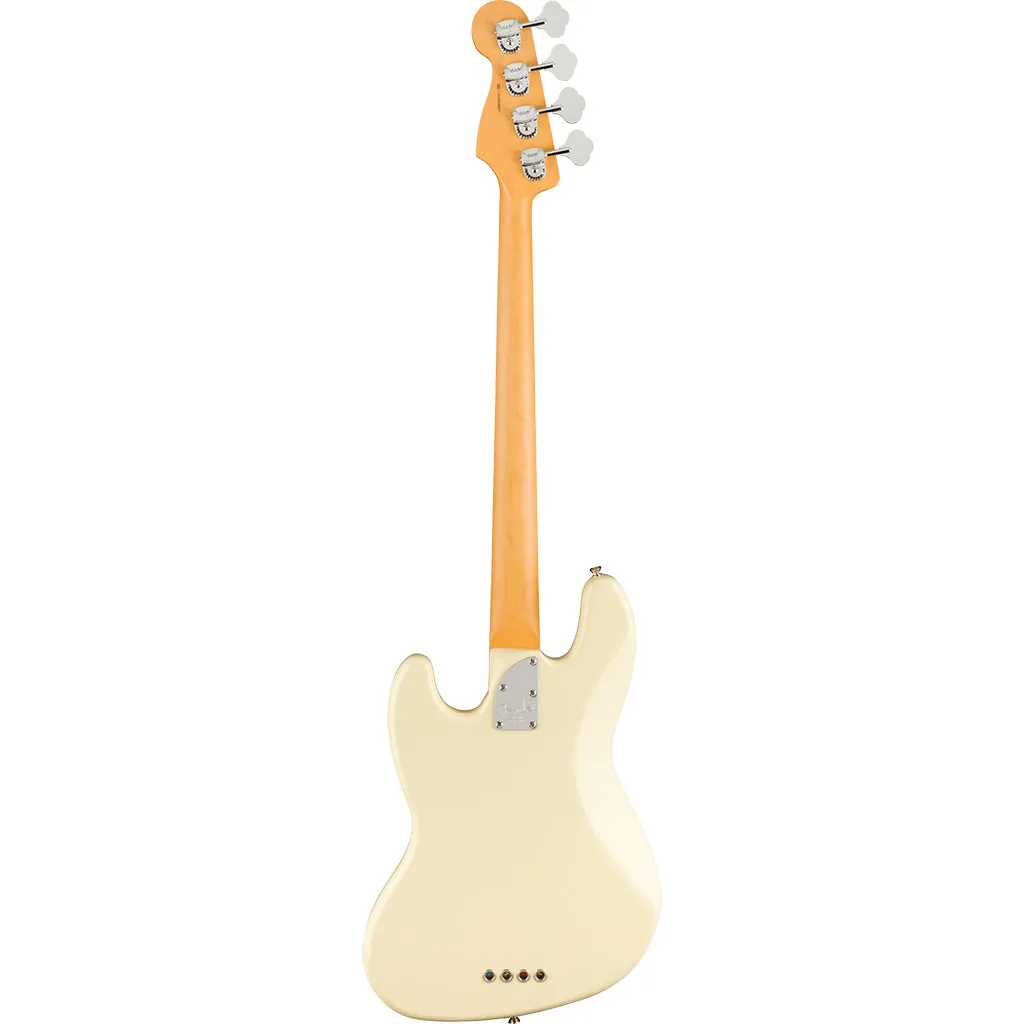 Fender - American Professional II Jazz Bass Fretless - Rosewood Fingerboard - Olympic White