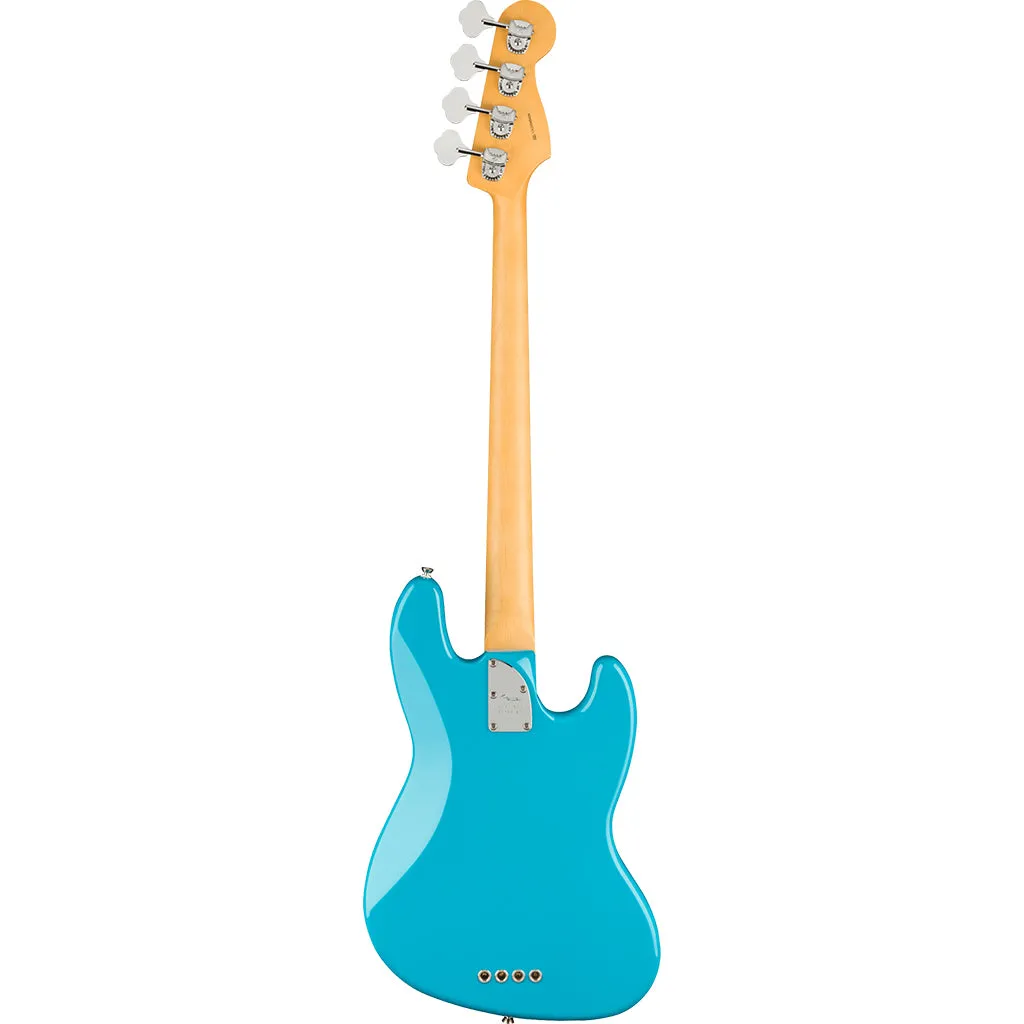 Fender - American Professional II Jazz Bass Left-Hand - Maple Fingerboard - Miami Blue
