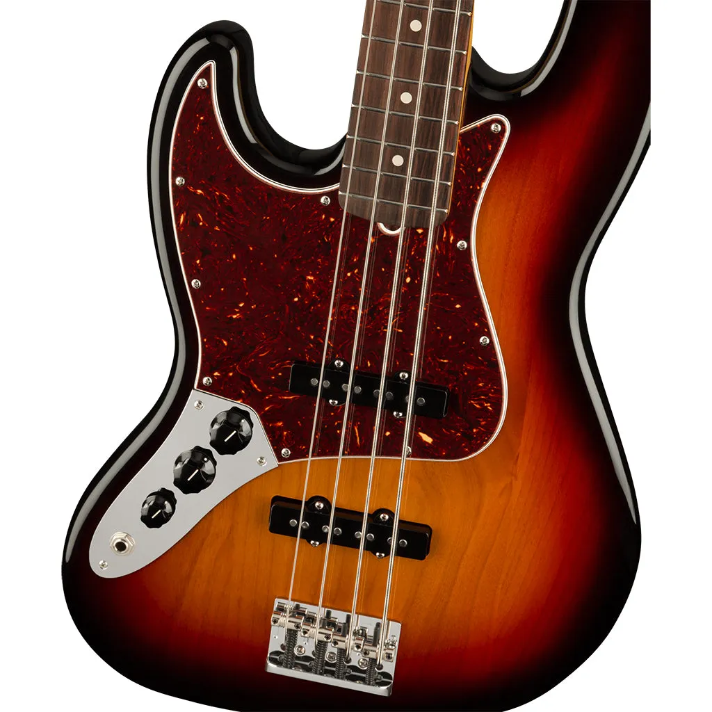 Fender - American Professional II Jazz Bass Left-Hand - Rosewood Fingerboard - 3-Color Sunburst