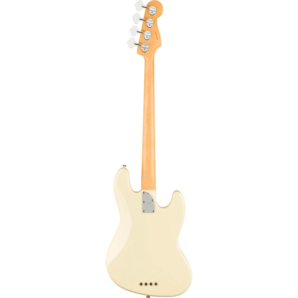 Fender - American Professional II Jazz Bass Left-Hand - Rosewood Fingerboard - Olympic White