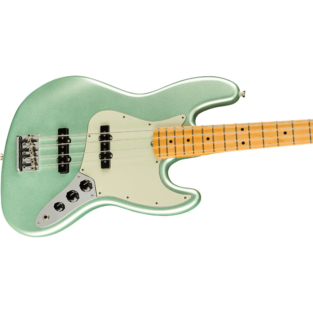 Fender - American Professional II Jazz Bass - Maple Fingerboard - Mystic Surf Green