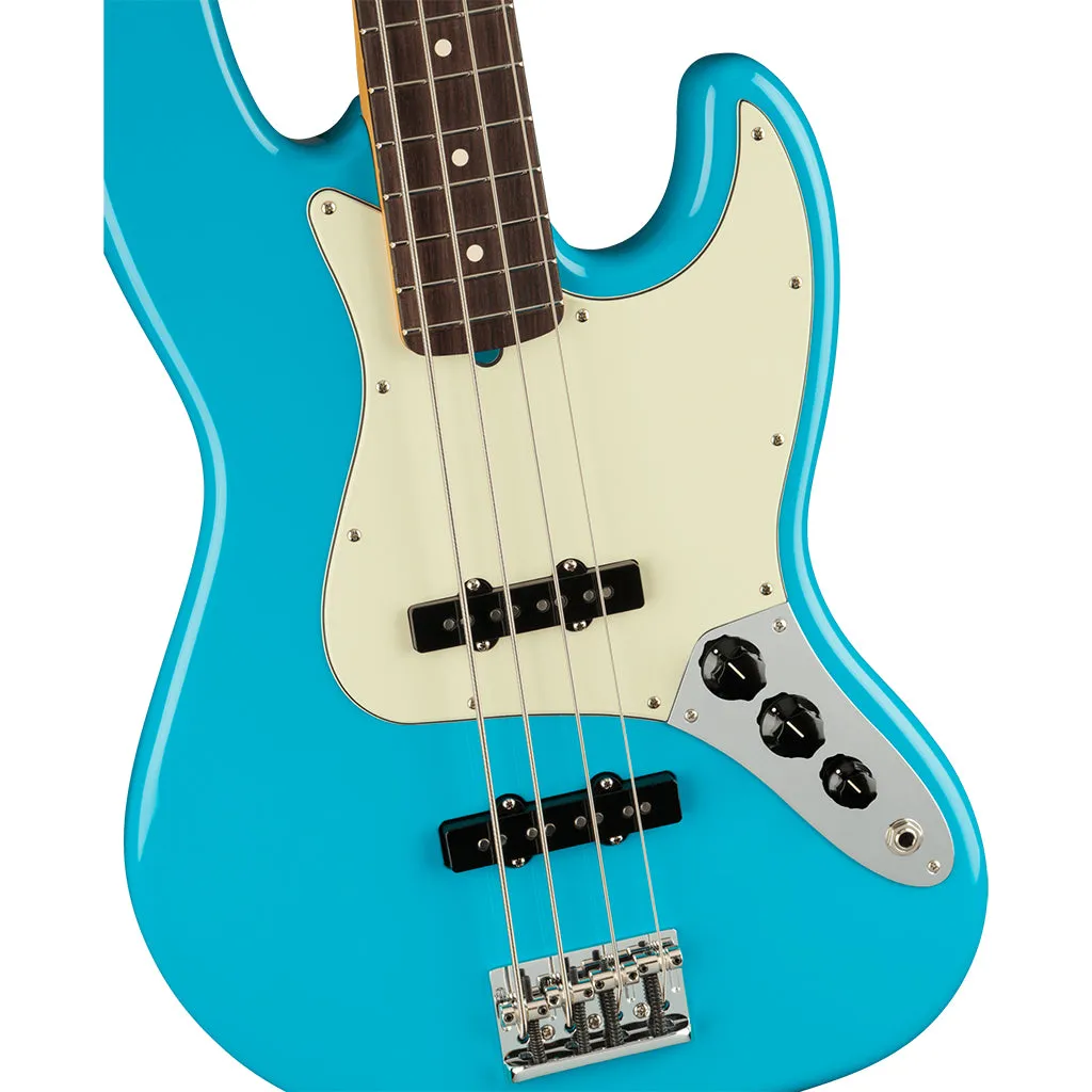 Fender - American Professional II Jazz Bass - Rosewood Fingerboard - Miami Blue