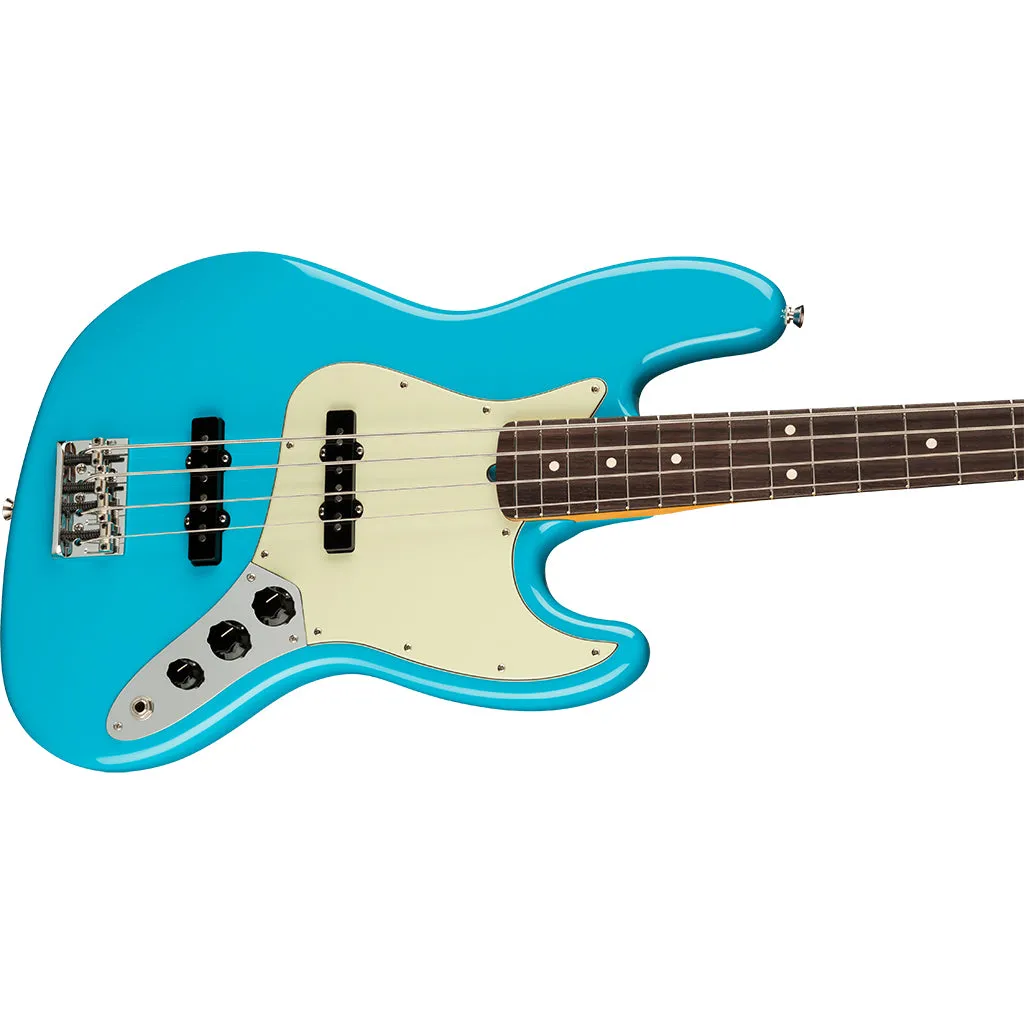 Fender - American Professional II Jazz Bass - Rosewood Fingerboard - Miami Blue