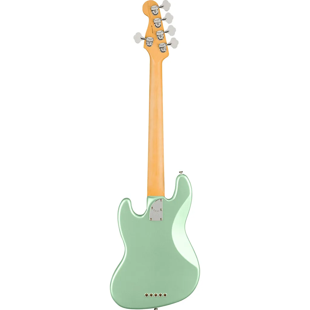 Fender - American Professional II Jazz Bass V - Maple Fingerboard - Mystic Surf Green