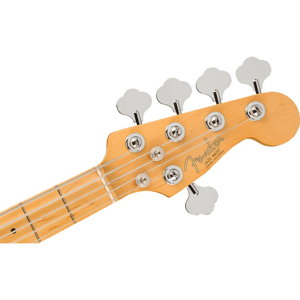 Fender - American Professional II Jazz Bass V - Maple Fingerboard - Mystic Surf Green