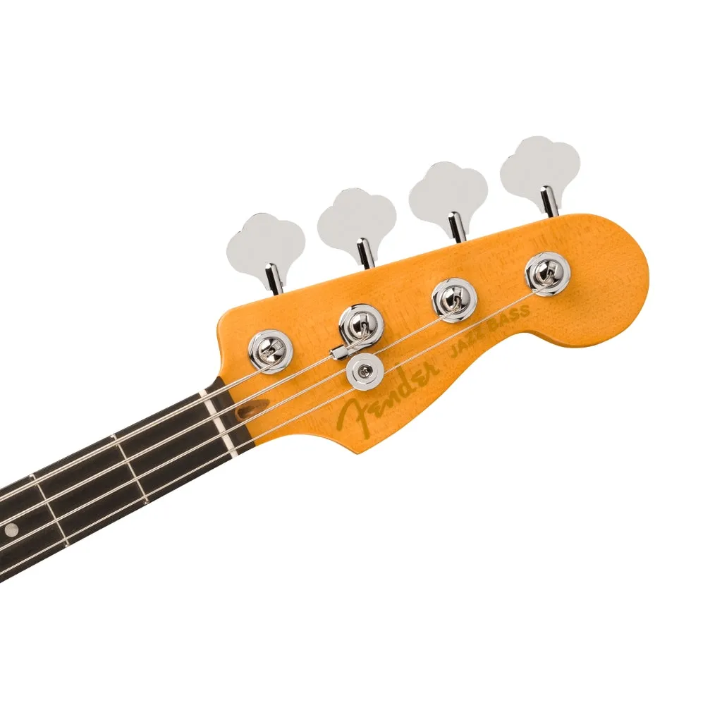 Fender American Ultra II Ebony Fingerboard Jazz Bass - Noble Blue