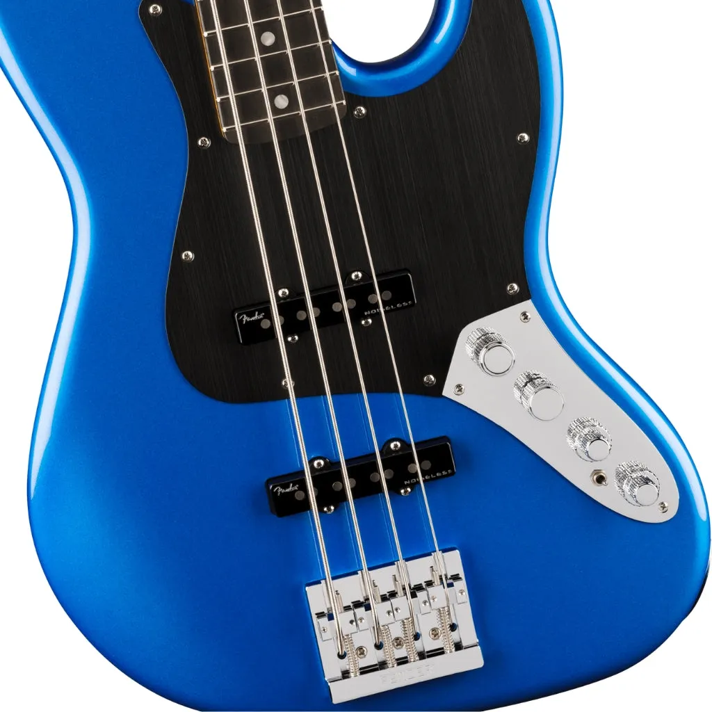 Fender American Ultra II Ebony Fingerboard Jazz Bass - Noble Blue