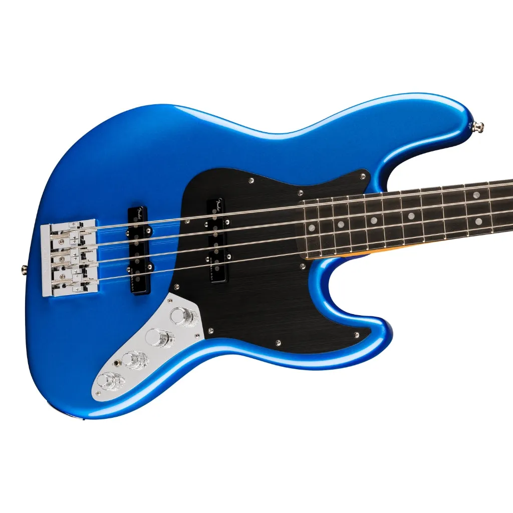 Fender American Ultra II Ebony Fingerboard Jazz Bass - Noble Blue