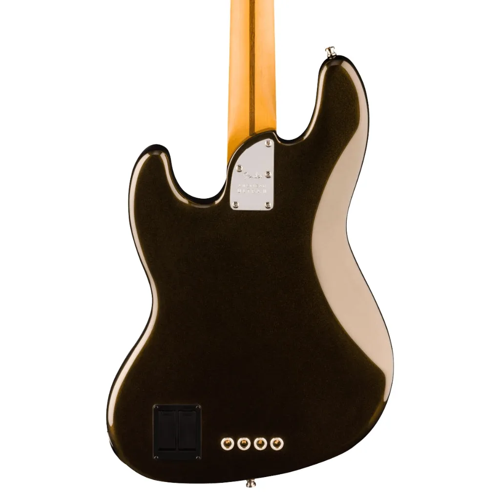 Fender American Ultra II Ebony Fingerboard Jazz Bass - Texas Tea