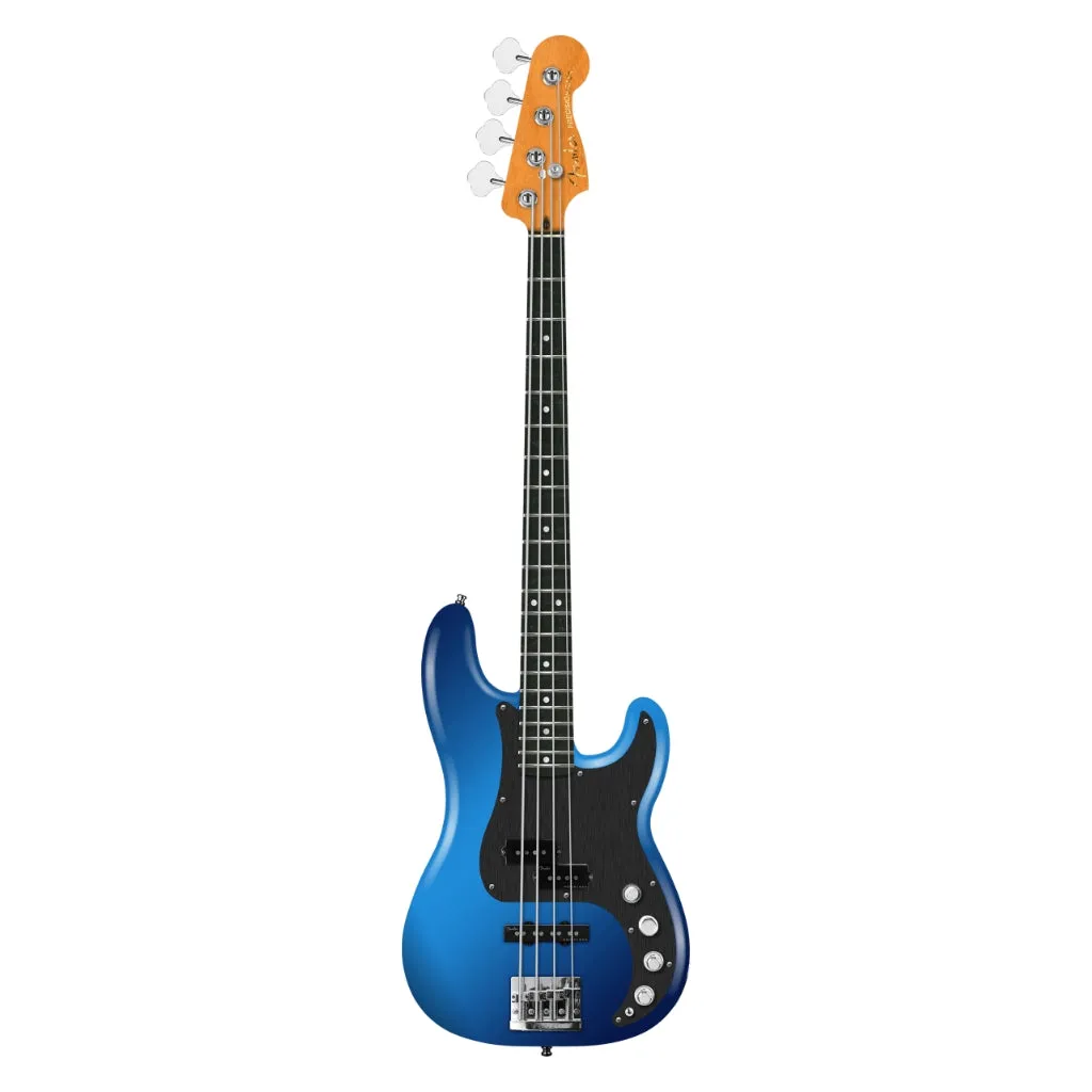 Fender American Ultra II Ebony Fingerboard Precision Bass - Noble Blue
