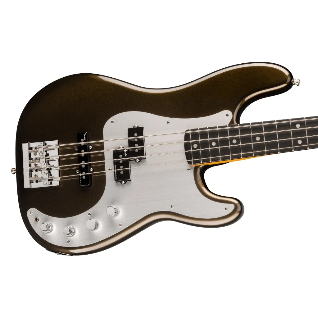 Fender American Ultra II Ebony Fingerboard Precision Bass - Texas Tea