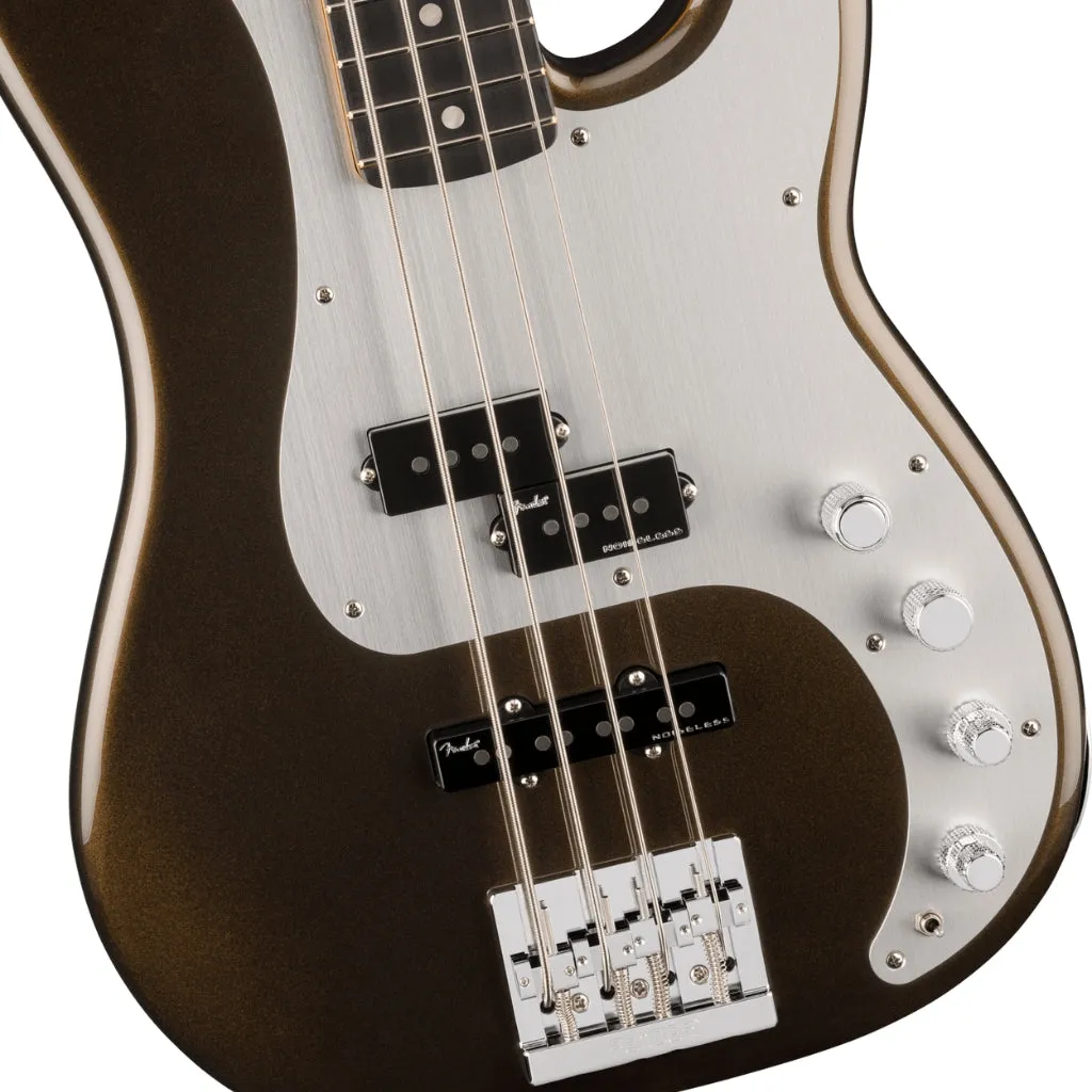 Fender American Ultra II Ebony Fingerboard Precision Bass - Texas Tea