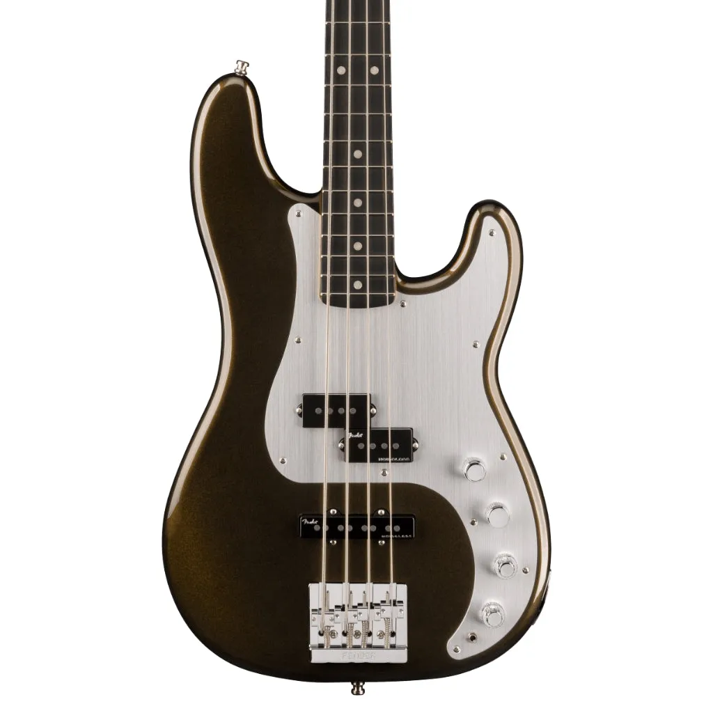 Fender American Ultra II Ebony Fingerboard Precision Bass - Texas Tea
