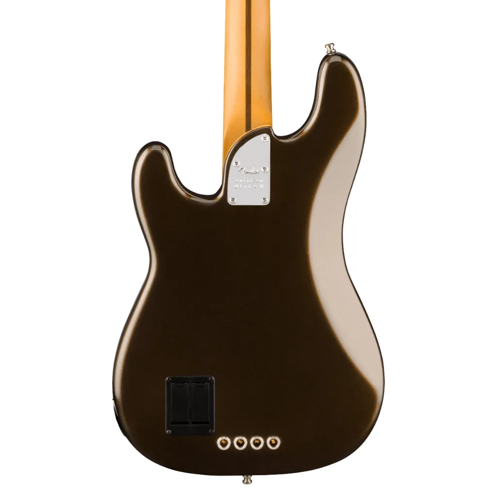 Fender American Ultra II Ebony Fingerboard Precision Bass - Texas Tea