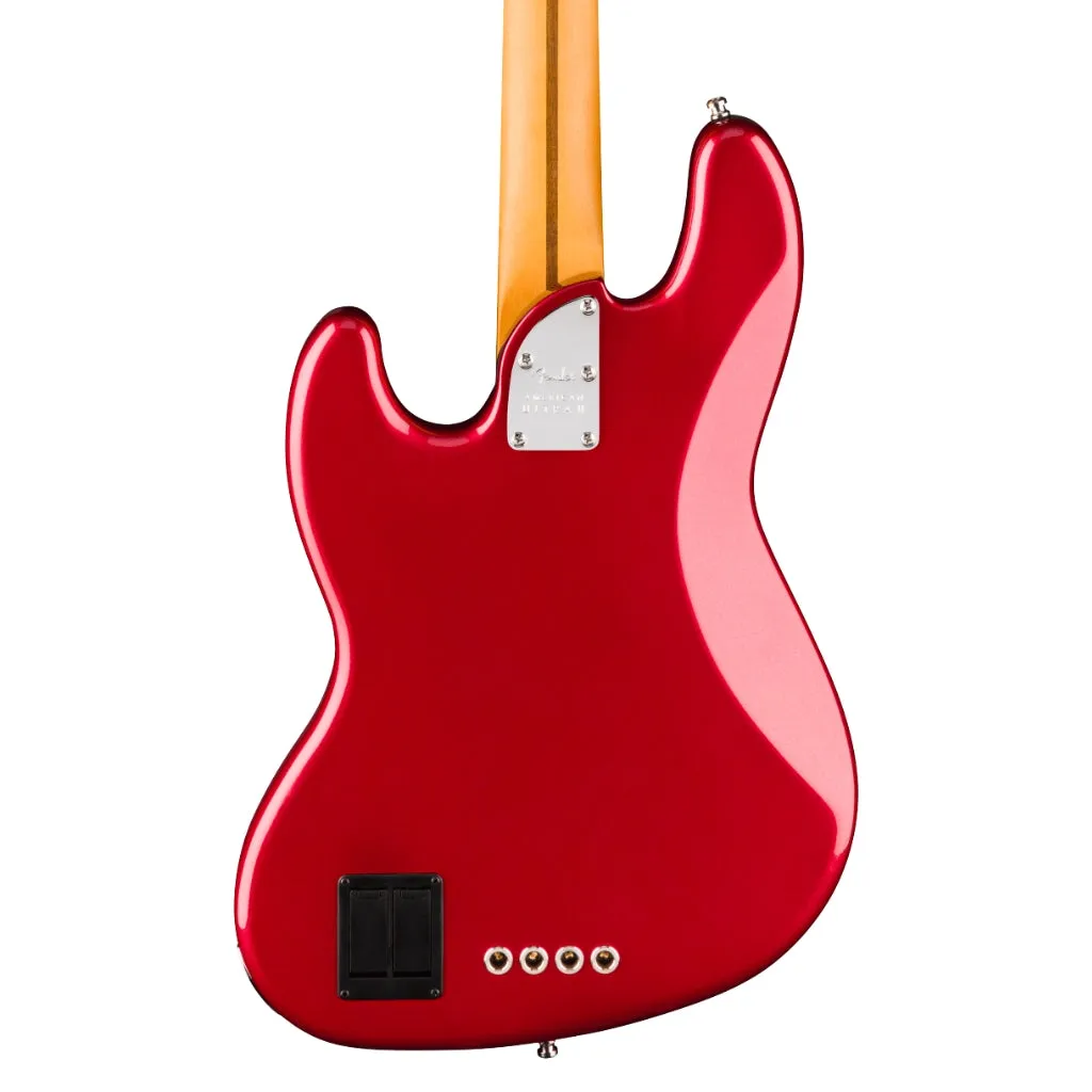 Fender American Ultra II Maple Fingerboard Jazz Bass - Sinister Red