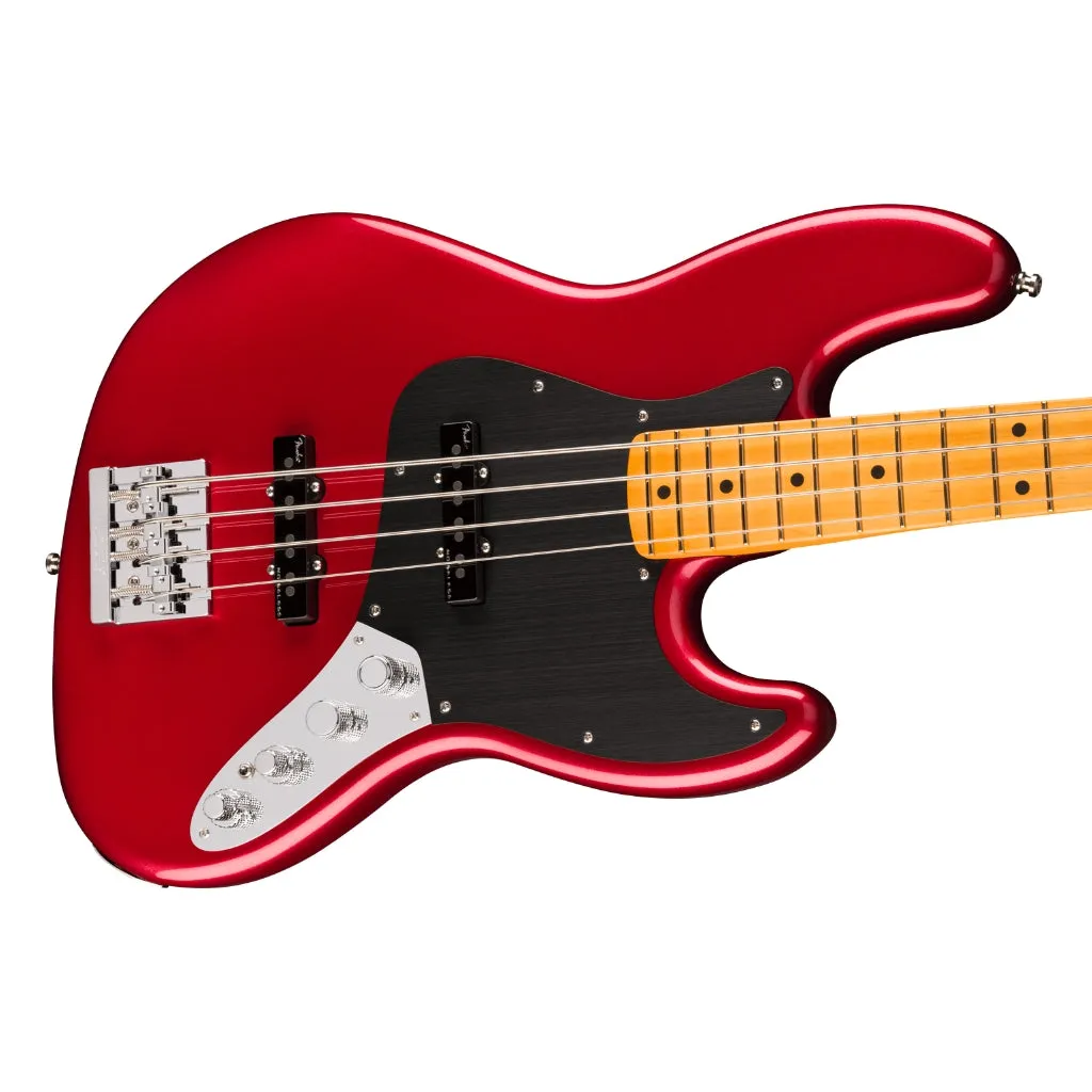Fender American Ultra II Maple Fingerboard Jazz Bass - Sinister Red