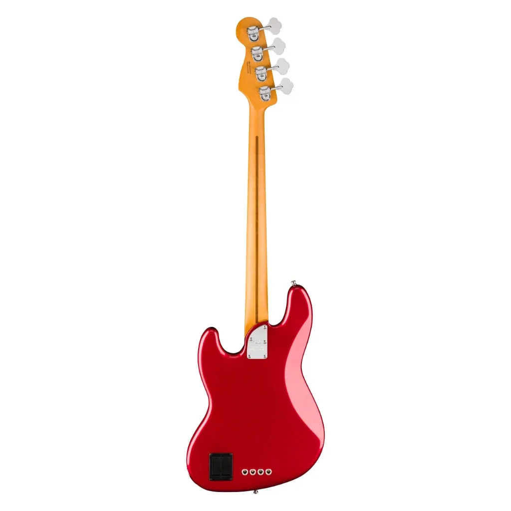 Fender American Ultra II Maple Fingerboard Jazz Bass - Sinister Red