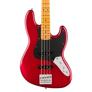 Fender American Ultra II Maple Fingerboard Jazz Bass - Sinister Red